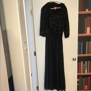 Monique Lhullier Patterned Maxi Dress